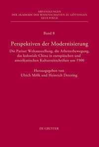 Cover image for Perspektiven der Modernisierung