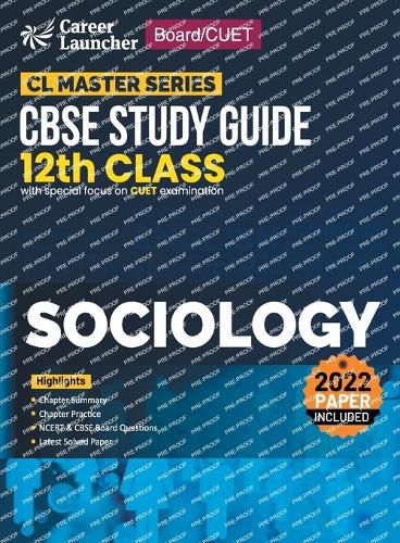 Cover image for Board plus CUET 2023 CL Master Series - CBSE Study Guide - Class 12 - Sociology