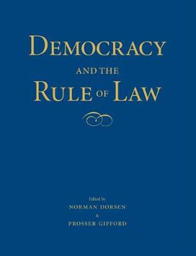 Cover image for Democracy and the Rule of Law