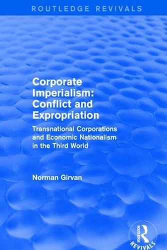 Cover image for Corporate imperialism: Conflict and expropriation: Conflict and expropriation