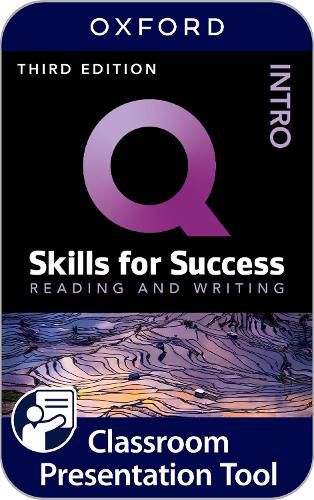 Cover image for Q Skills for Success Intro Level: Reading and Writing Classroom Presentation Too