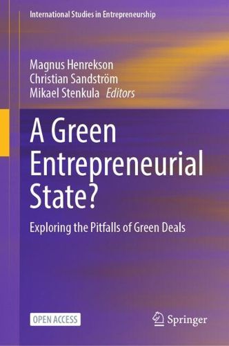 Cover image for A Green Entrepreneurial State?