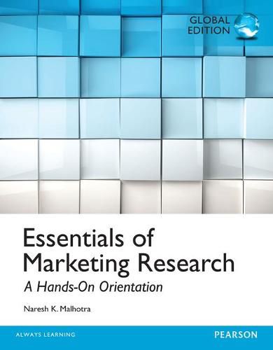 Cover image for Essentials of Marketing Research, Global Edition