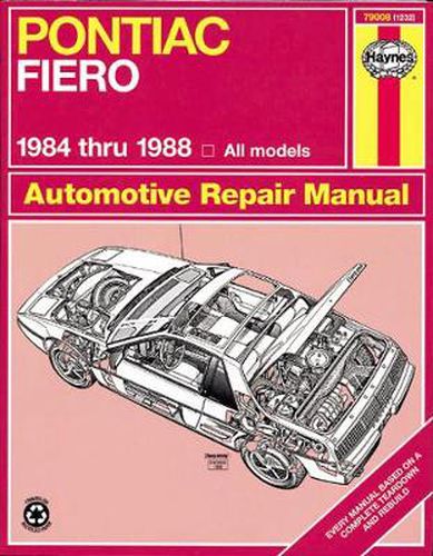 Cover image for Pontiac Fiero (84 - 88)