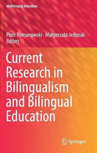 Cover image for Current Research in Bilingualism and Bilingual Education