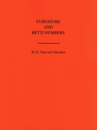 Cover image for Curvature and Betti Numbers. (AM-32), Volume 32