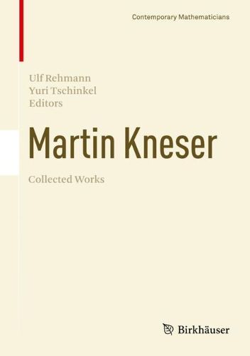 Cover image for Martin Kneser Collected Works