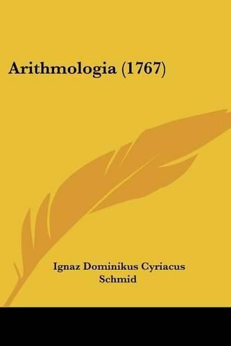 Cover image for Arithmologia (1767)