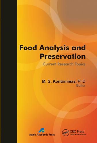 Cover image for Food Analysis and Preservation: Current Research Topics