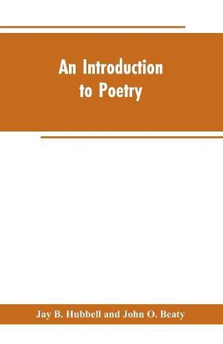 Cover image for An Introduction to Poetry