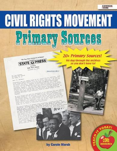 Cover image for Civil Rights Movement Primary Sources Pack