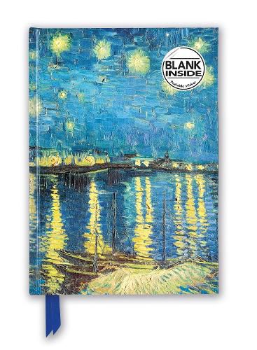 Cover image for Foiled Blank Journal #11: Vincent Van Gogh, Starry Night Over The Rhone