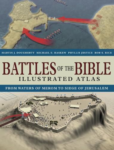 Cover image for Battles of the Bible Illustrated Atlas
