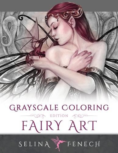 Cover image for Fairy Art - Grayscale Coloring Edition