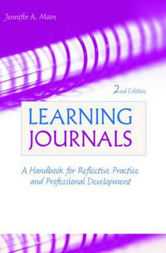 Cover image for Learning Journals: A handbook for reflective practice and professional development