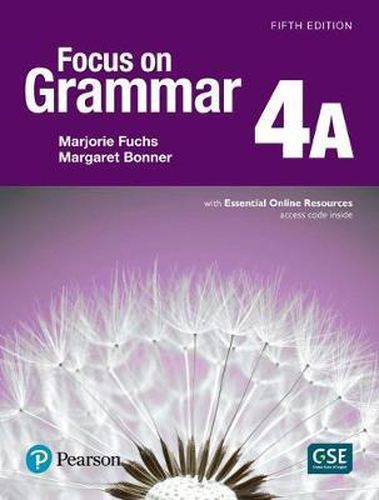 Cover image for Focus on Grammar 4 Student Book a with Essential Online Resources