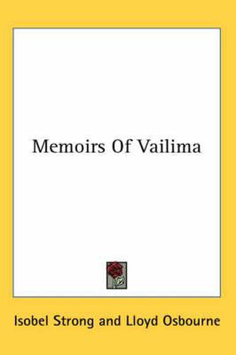 Cover image for Memoirs of Vailima