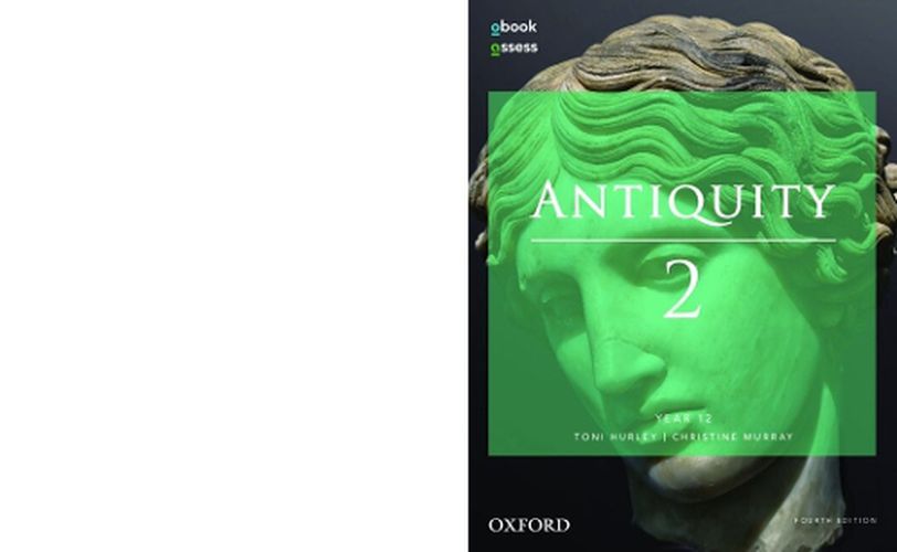 Cover image for Antiquity 2 Year 12 Student book + obook assess