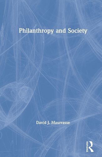 Cover image for Philanthropy and Society