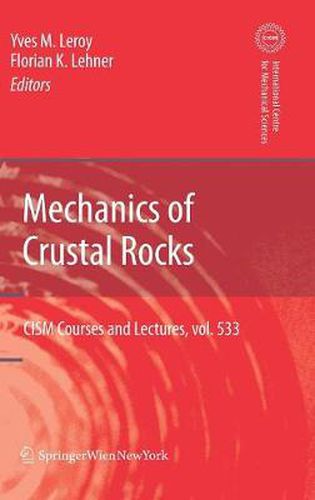 Cover image for Mechanics of Crustal Rocks