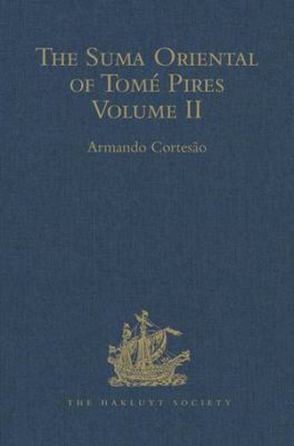 Cover image for The Suma Oriental of Tome Pires