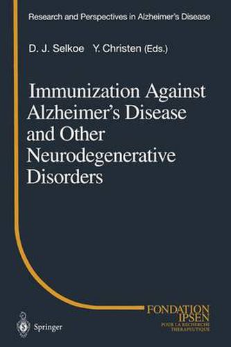 Cover image for Immunization Against Alzheimer's Disease and Other Neurodegenerative Disorders