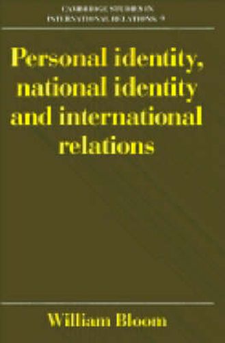 Cover image for Personal Identity, National Identity and International Relations