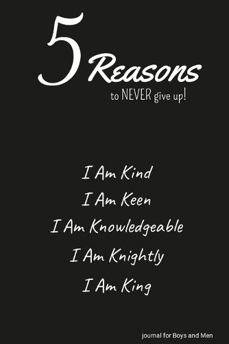 Cover image for 5 Reasons to NEVER give up! I Am Kind, I Am Keen, I Am Knowledgeable, I Am Knightly, I Am King