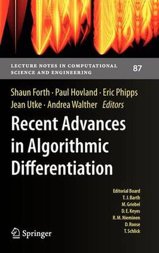 Cover image for Recent Advances in Algorithmic Differentiation