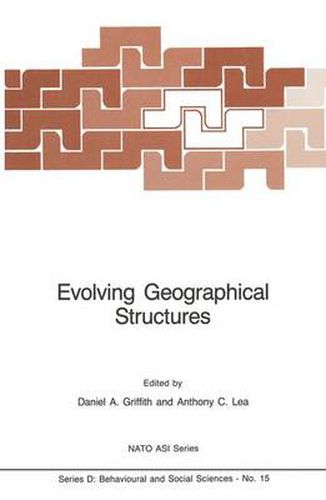 Cover image for Evolving Geographical Structures: Mathematical Models and Theories for Space-Time Processes