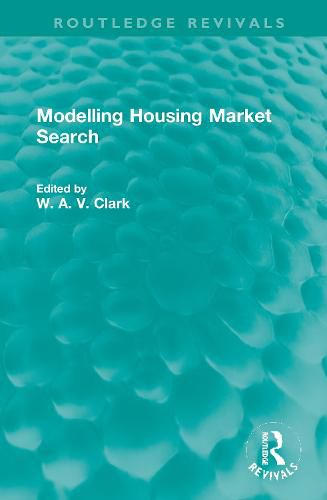 Cover image for Modelling Housing Market Search