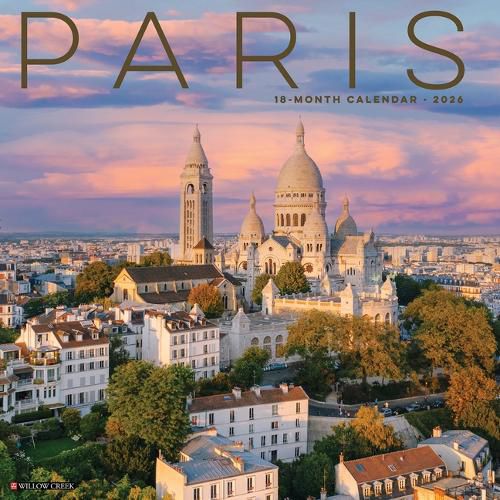 Cover image for Paris 2026 Wall Calendar