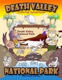 Cover image for Death Valley National Park Coloring Adventure