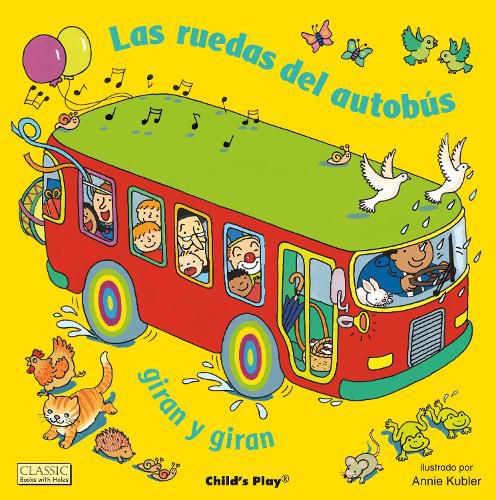 Cover image for Las ruedas del autobus giran y giran