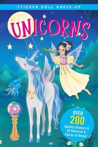 Cover image for Unicorns Sticker Doll Dress-Up Book