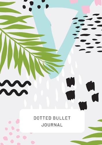 Cover image for Tropical Design with Bottom Callout - Dotted Bullet Journal: Medium A5 - 5.83X8.27