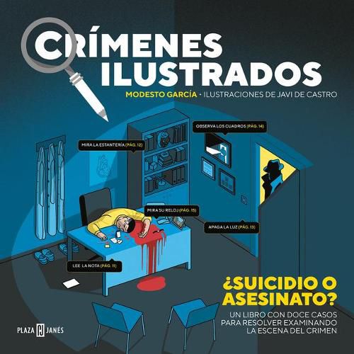 Cover image for Crimenes ilustrados / Illustrated Crimes