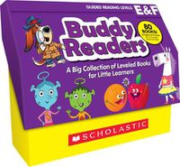 Cover image for Buddy Readers: Levels E & F (Classroom Set): A Big Collection of Leveled Books for Little Learners