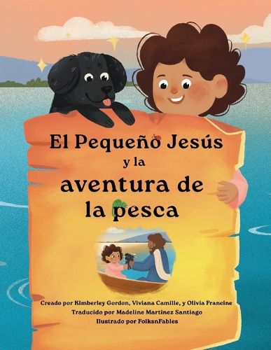 Cover image for El Pequeno Jesus y la Aventura de Pesca (Little Jesus and the Fishing Adventure)