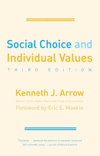 Cover image for Social Choice and Individual Values