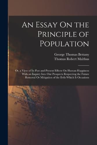 An Essay On the Principle of Population