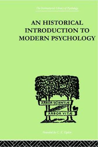 Cover image for An Historical Introduction To Modern Psychology