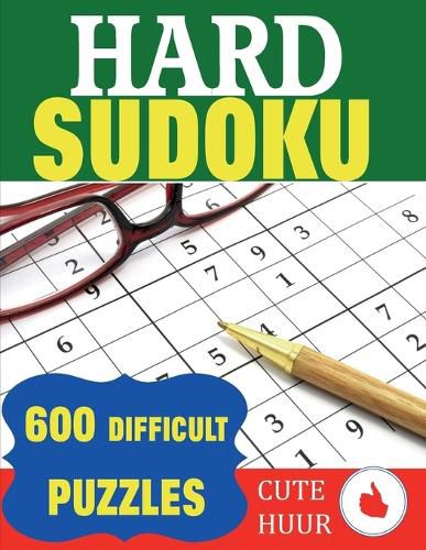 Cover image for Hard Sudoku: 600 Difficult Puzzles