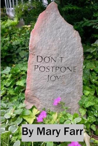 Cover image for Don't Postpone Joy