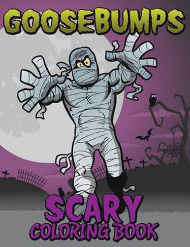 Cover image for Goosebumps Scary Coloring Book