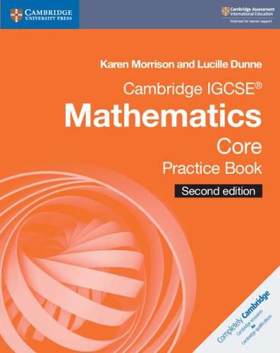 Cover image for Cambridge IGCSE (R) Mathematics Core Practice Book