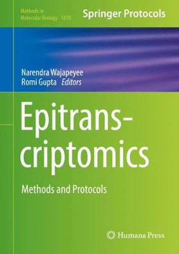 Cover image for Epitranscriptomics: Methods and Protocols