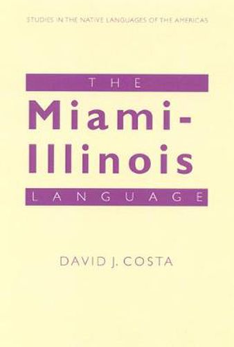 Cover image for The Miami-Illinois Language