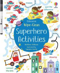 Cover image for Wipe-Clean Superhero Activities