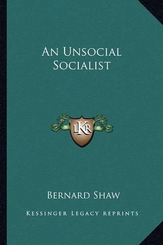 Cover image for An Unsocial Socialist